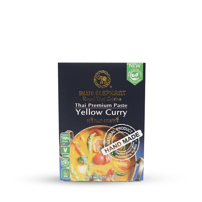 Blue Elephant Yellow Curry Paste  -  70 G