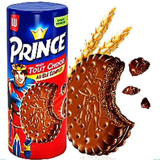 Lu Chocolate Whole Wheat Biscuits  - 300 G