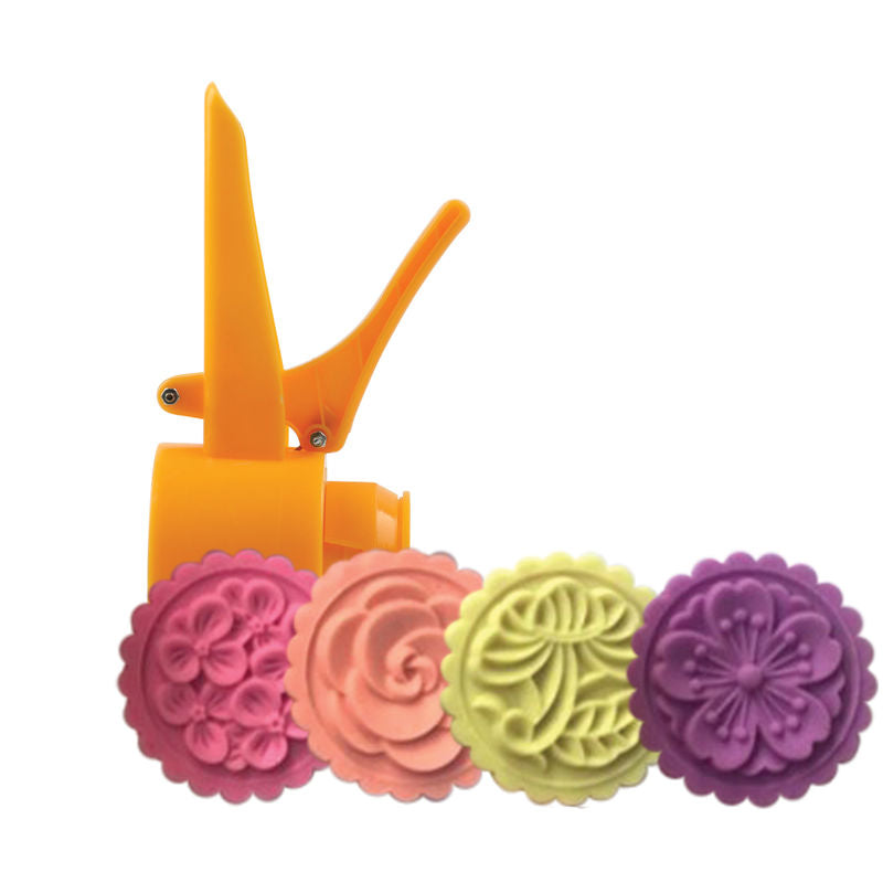 Redman Mooncake Mould Adjustable Height 50G 4Pc  - 1 Pc