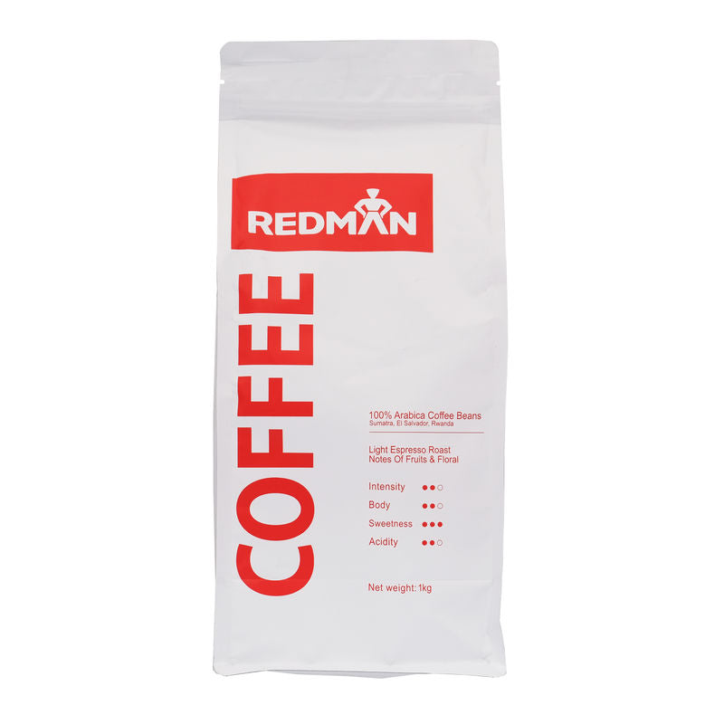 Redman Coffee Bean Light Roast  -  1Kg