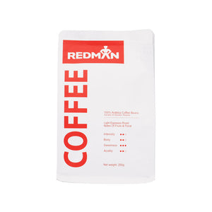 Redman Coffee Bean Light Roast - 250 G