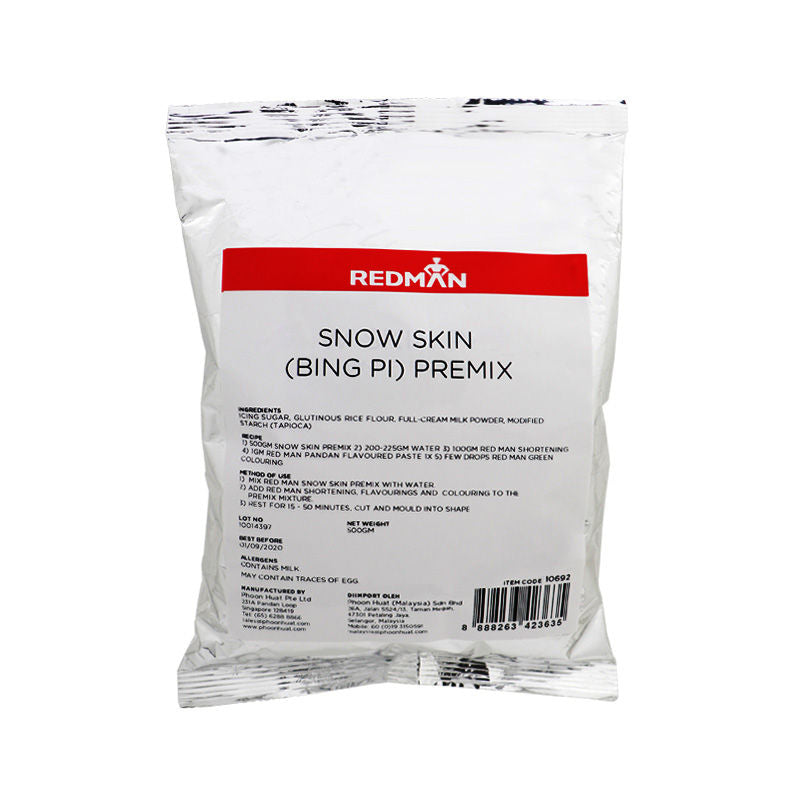 Redman Snow Skin (Bing Pi) Premix - 500 G