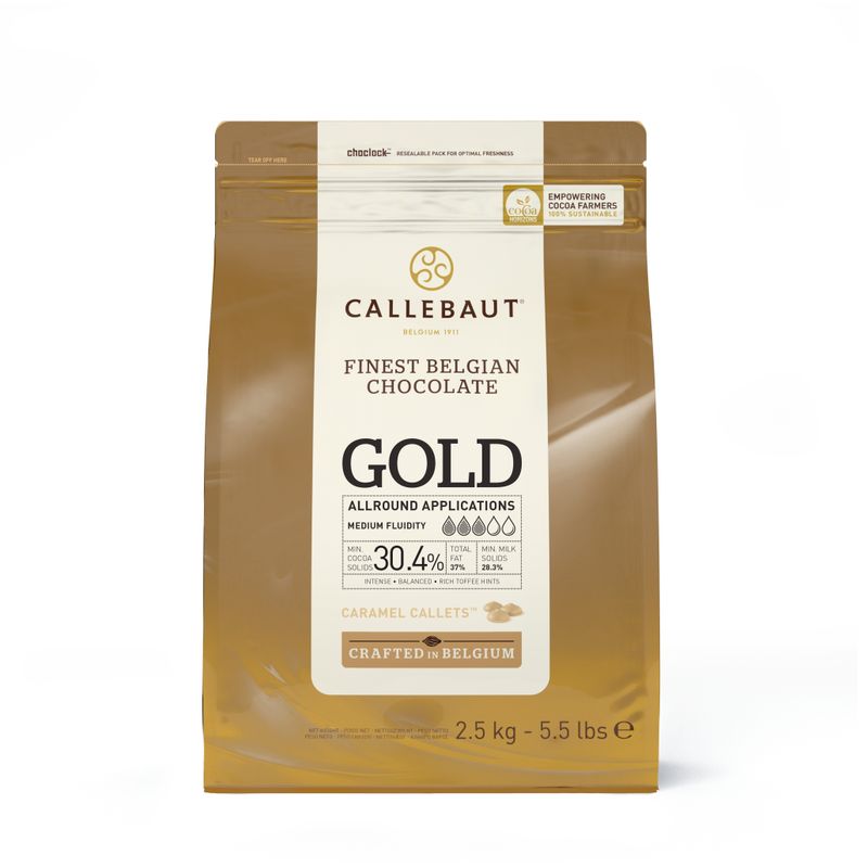 Callebaut Gold Chocolate  - 2.5 Kg