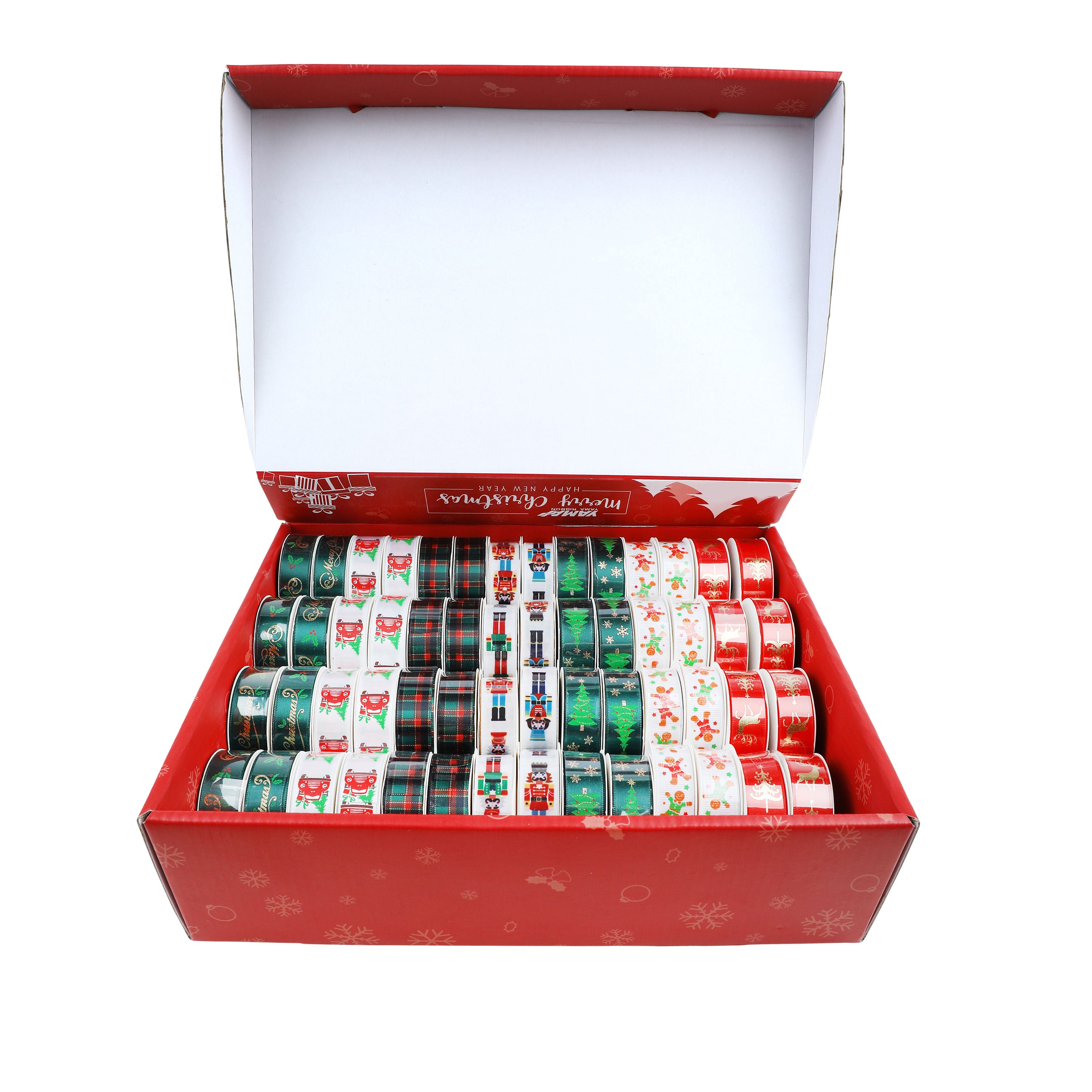 Redman Ribbon Xmas Assort 16Mmx3Yd - 1 Pc