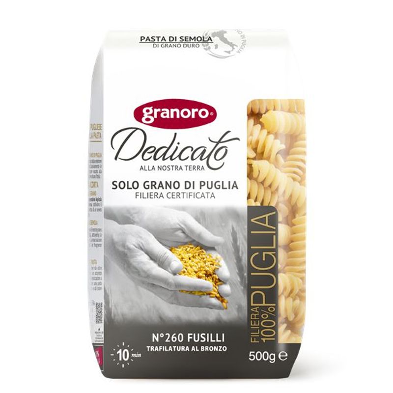 Granoro Fusilli Pasta N260 Dedicato  - 500 G