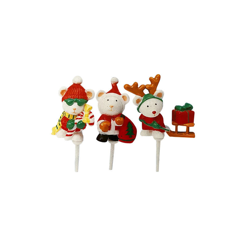 Others X'Mas Animal C306P  -  3Pc