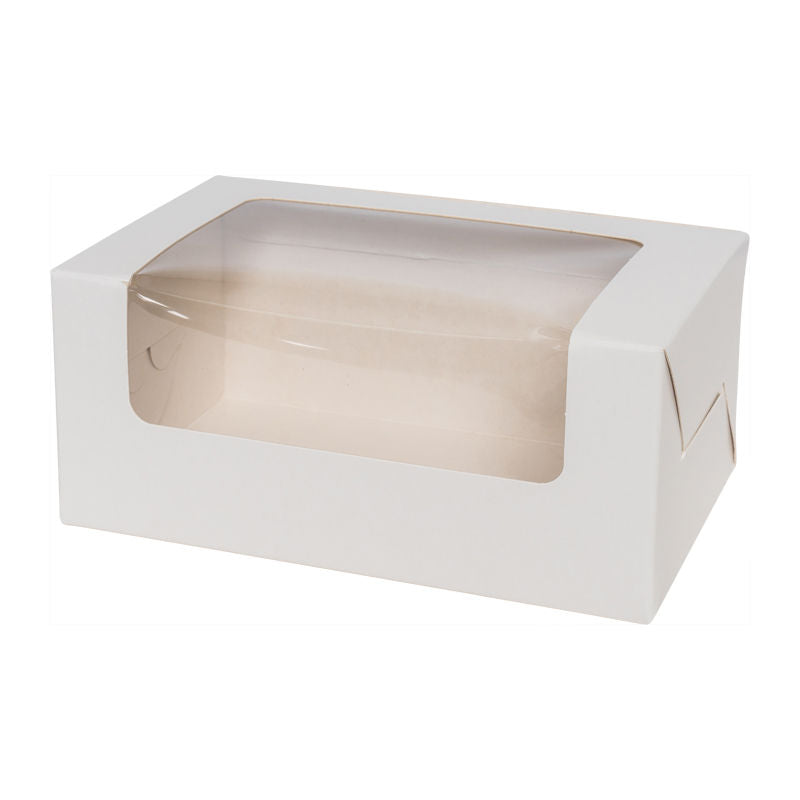 Redman Cake Box Window Long 7" 180X110X80  - 5Pcs
