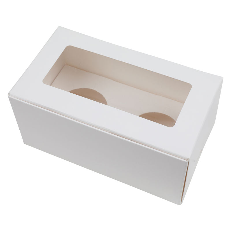 Redman Cupcake Box 2'S 6.25X3.5Xh3"  - 5Pcs