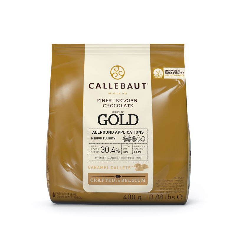 Callebaut Gold Chocolate  - 400 G