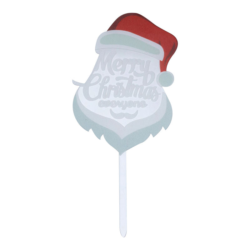 Redman Arcylic Pick Merry Xmas Santa  - 1 Pc