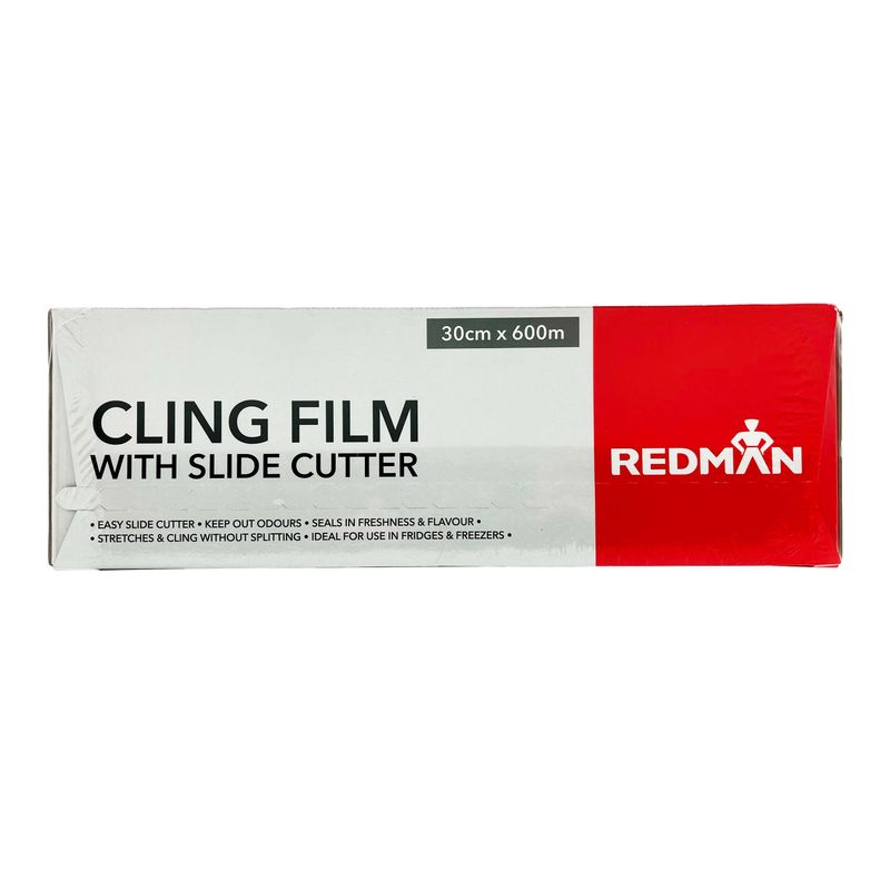Redman Cling Film With Slide Cutter 30Cmx600M  - 1 Pc