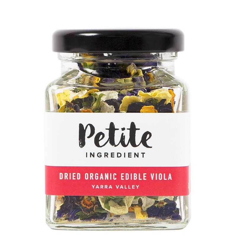 Petite Ingredients Organic Edible Dried Flower Viola  - a 8 G