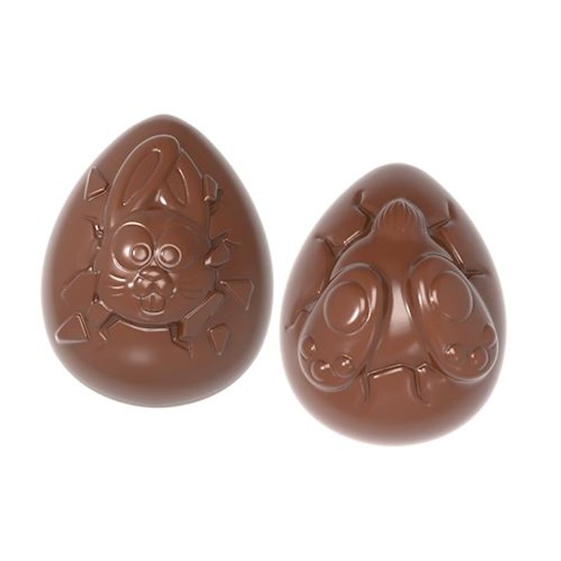 Chocolate World Chocolate Mould Crash Test Bunny 6Cav Cw1873 - 1 Pc