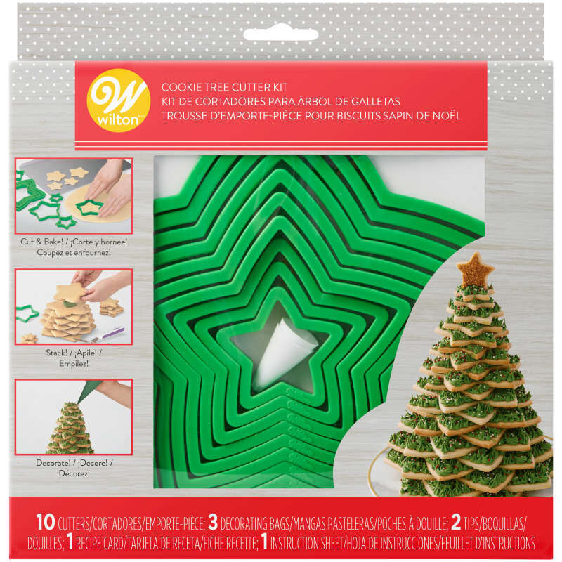 Wilton Christmas Tree Cutter Kit 15Pc  - 1 Pc