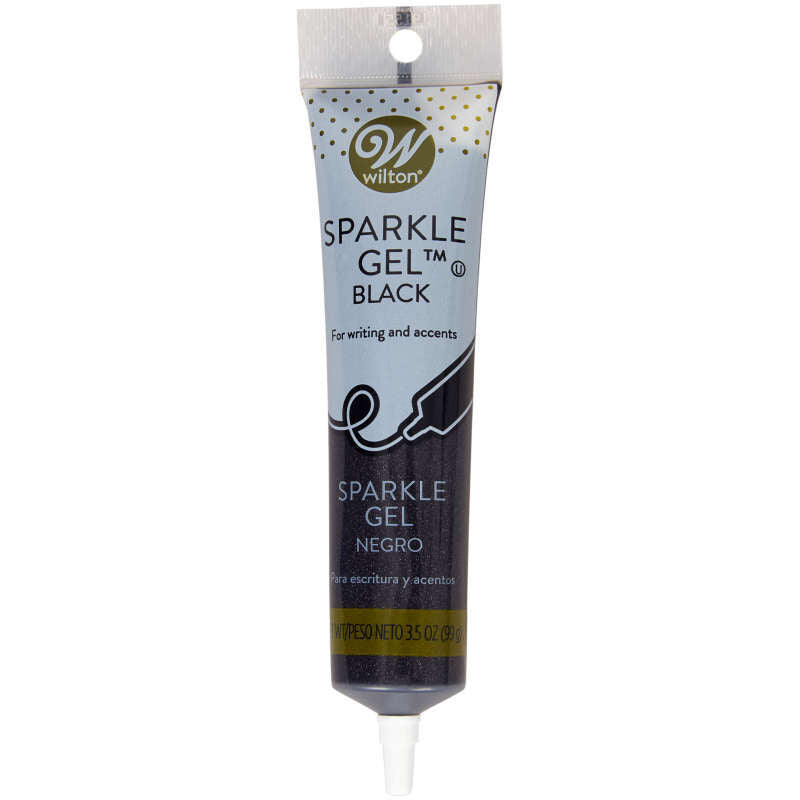 Wilton Black Sparkle Gel 704-1061  - .5Oz