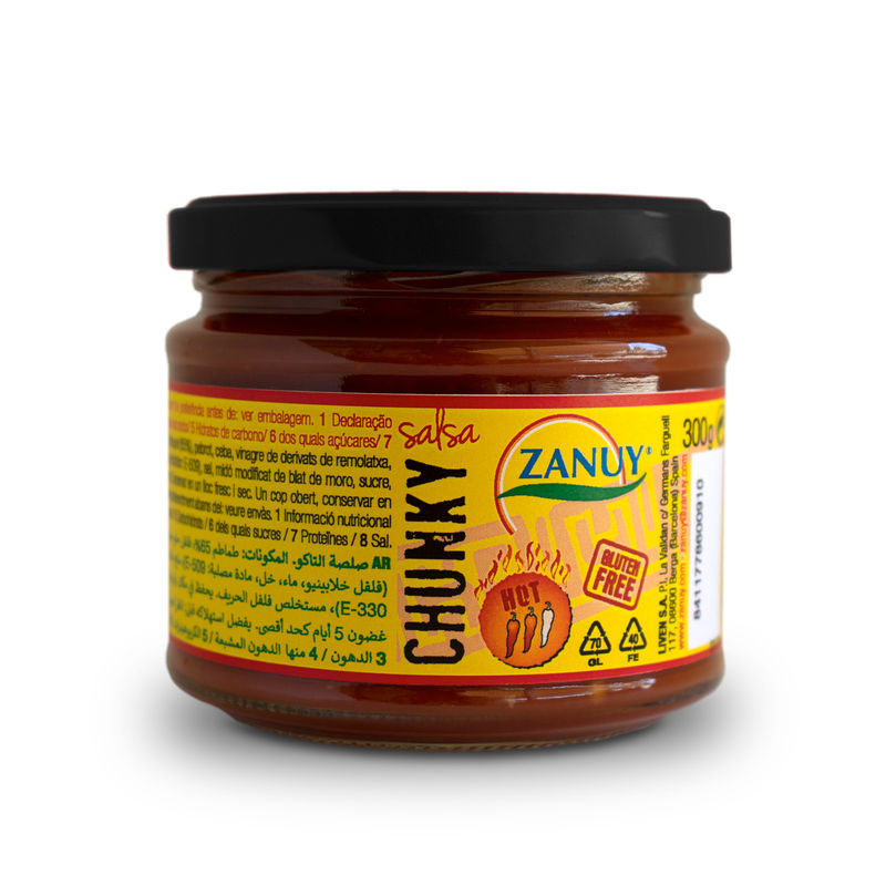 Zanuy Hot Chunky Salsa  - 300 G
