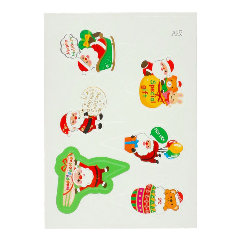 Redmanshop X'Mas Decor Card Set  -  6Pc
