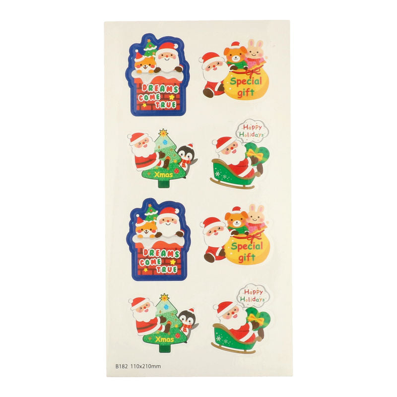 Redmanshop X'Mas Sticker B182  -  8Pc