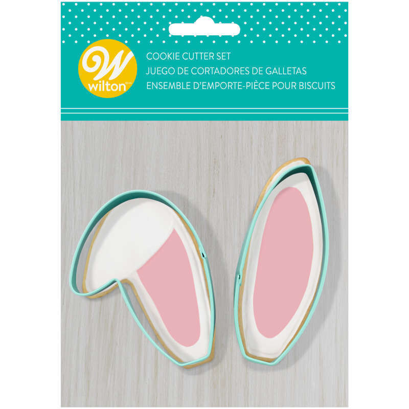 Wilton Bunny Ears Metal Cutter Set 2308-0-0262  - 2Pcs
