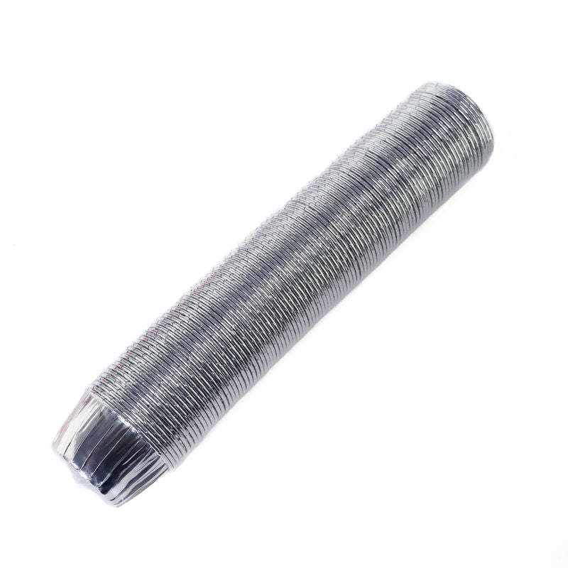 Redman Souffle Baking Case Silver 50X40Mm  - 100Pc