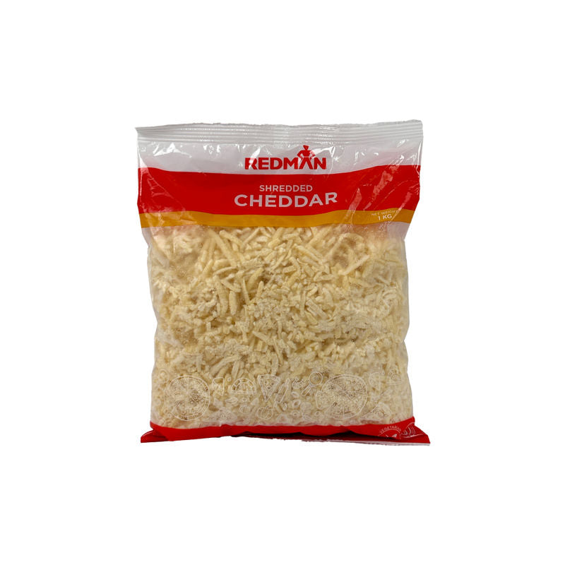 Redman Shredded Cheddar Cheese  -  1Kg