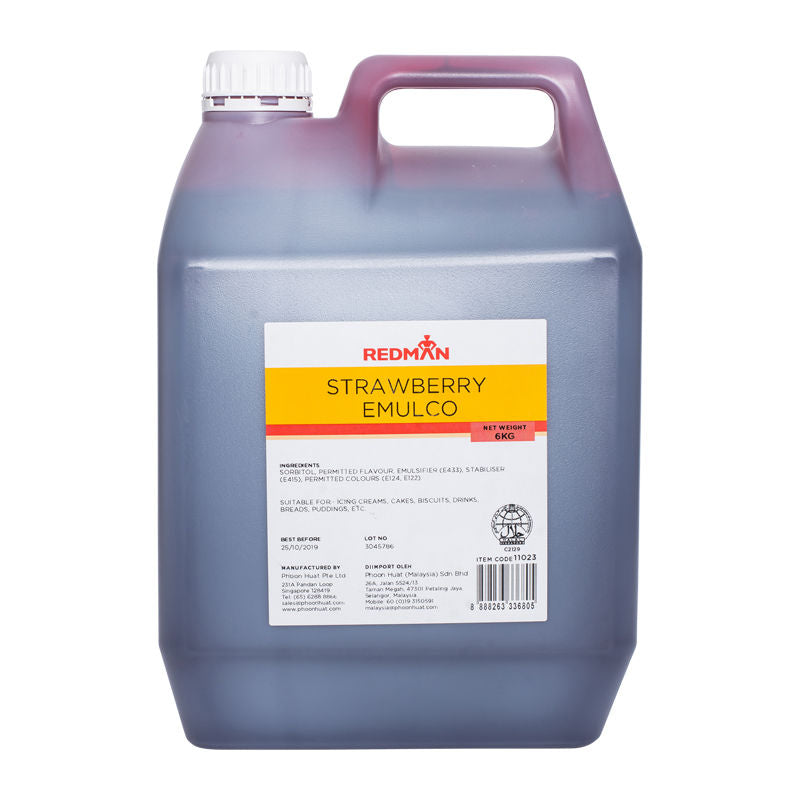 Redman Strawberry Emulco - 6 Kg