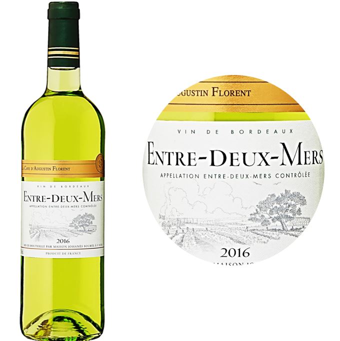 Selection A. Florent Sauvignon Entre Deux Mers White Wine  - 75Cl