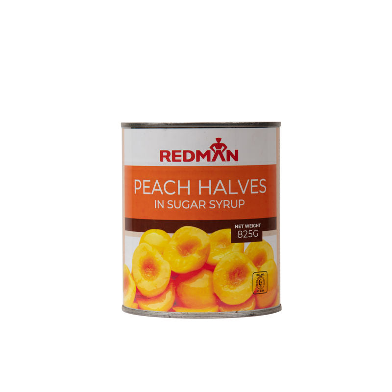 Redman Peach Healves In Syrup  - 825 G