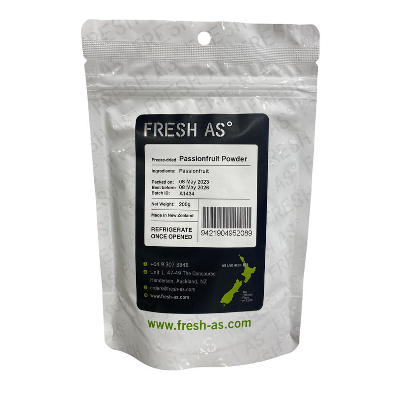 Fresh As Freeze Dried Passionfruit Powder  - 200 G