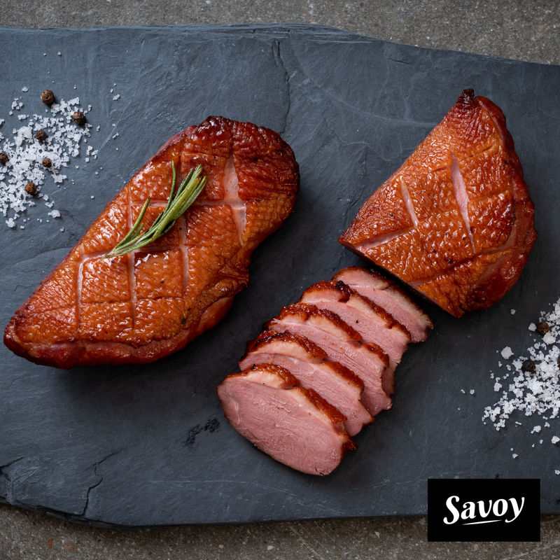 Savoy Frozen Smoked Duck Breast With Perpper - 1 Pc