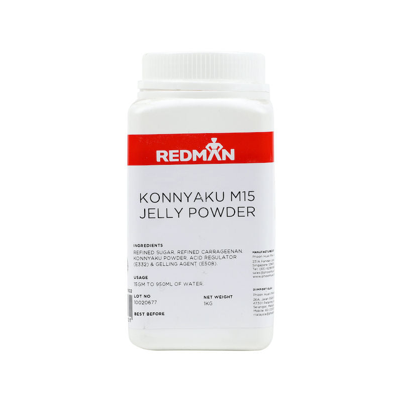 Redman Konnyaku M15 Jelly Powder - 1 Kg
