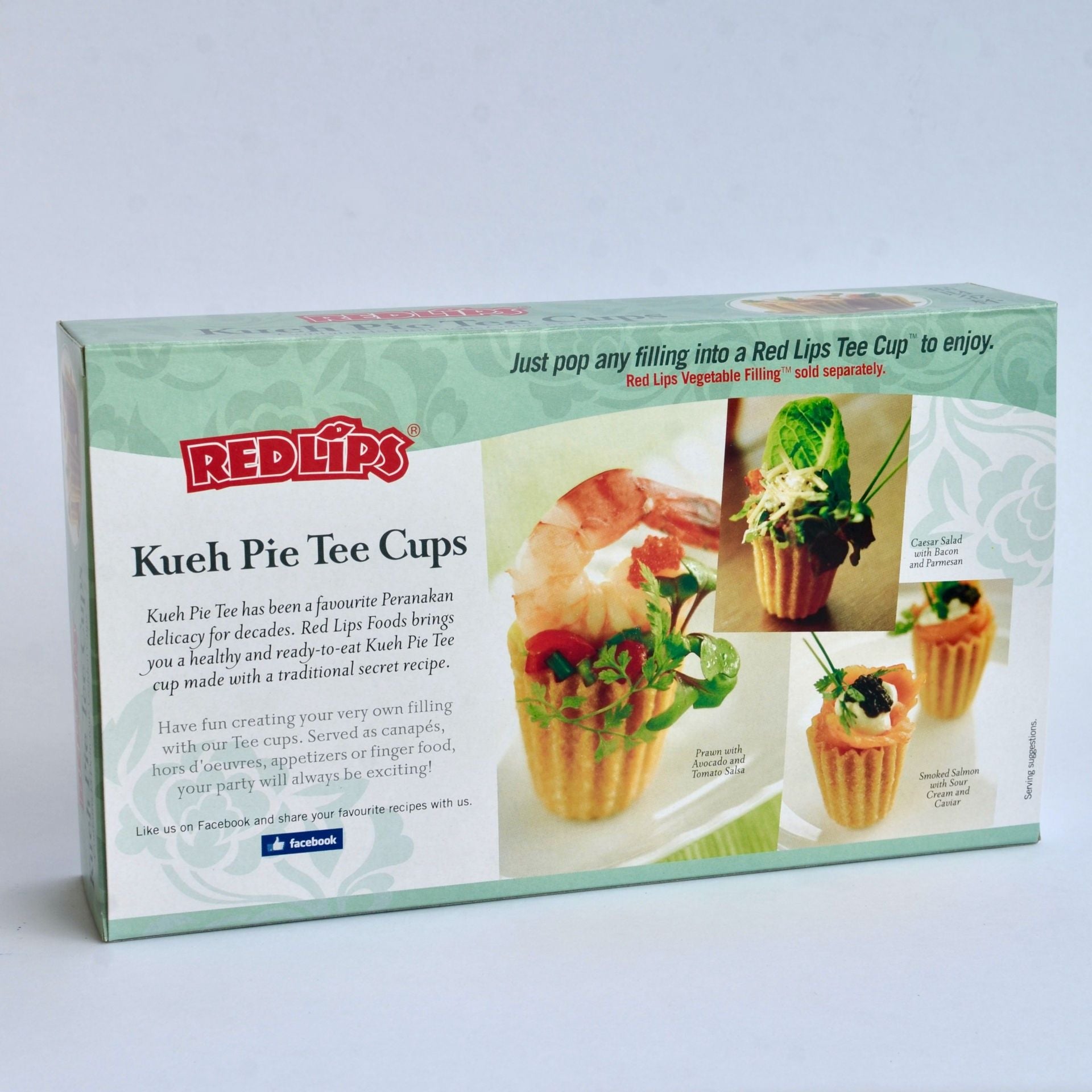 REDLIPS Kueh Pie Tee Cups Bkpt15Re /Redlips - 15 Pc
