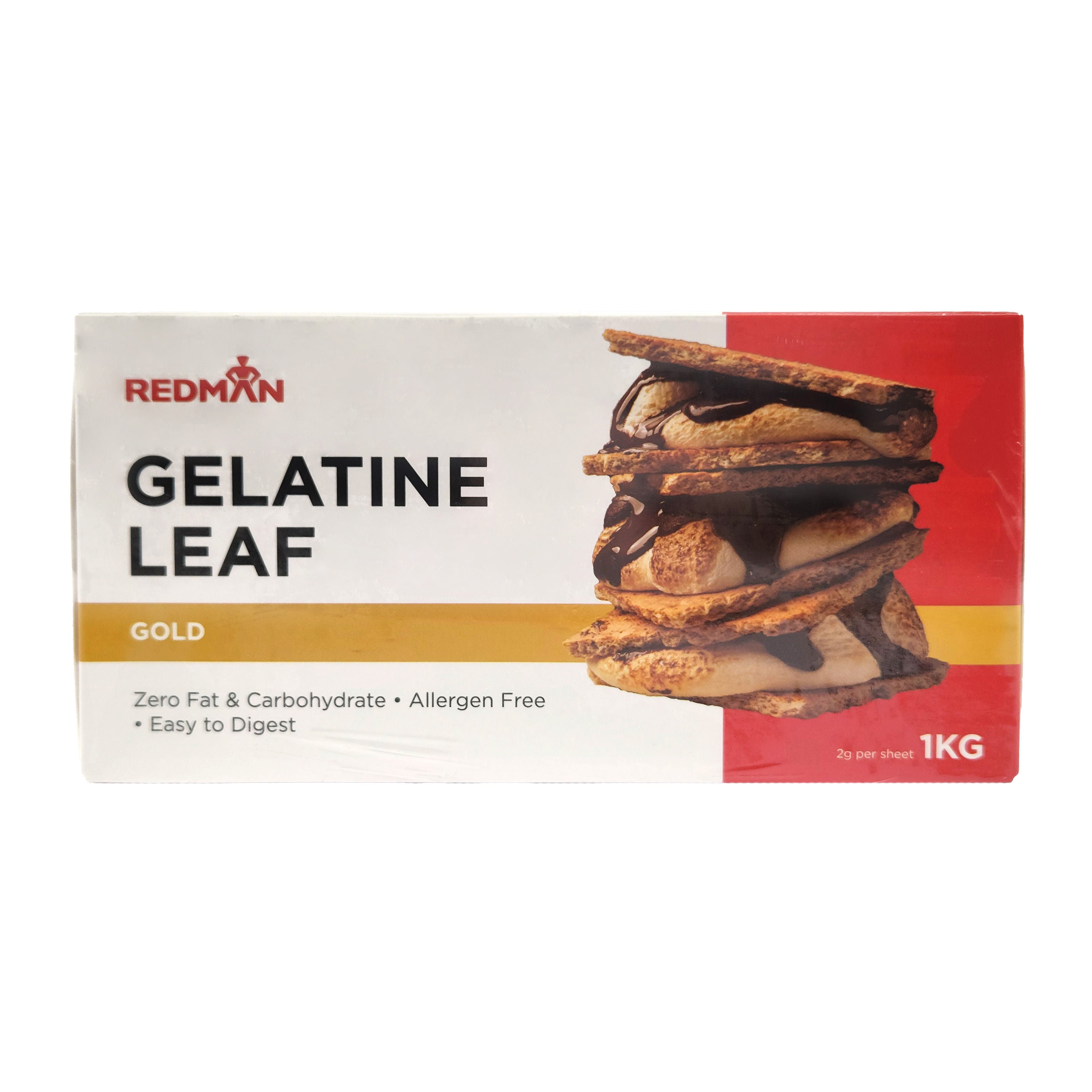 Redman Bovine Gelatine Leaf Gold /Redman - 1 Kg