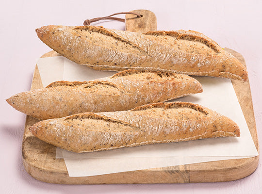 La Boulangerie Multicereal Half Baguettes  - 150 G