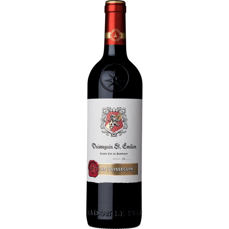 Puisseguin Red Wine-Merlot Puisseguin Saint-Emilion Red Wine 2021 -  750 ml