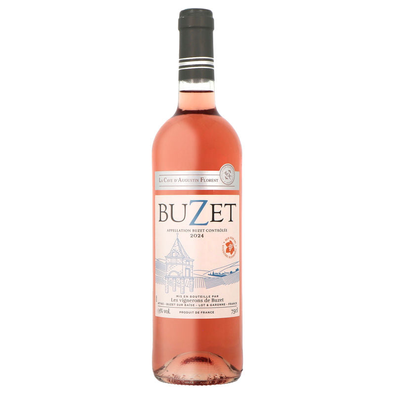 Slection A. Florent Rose Wine-Merlot Buzet Rose Wine 2022 -750 Ml