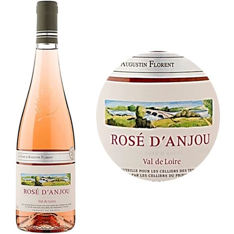 Slection A. Florent Rose Wine-Cabernet Anjou Rose Wine 2022 - 750 Ml