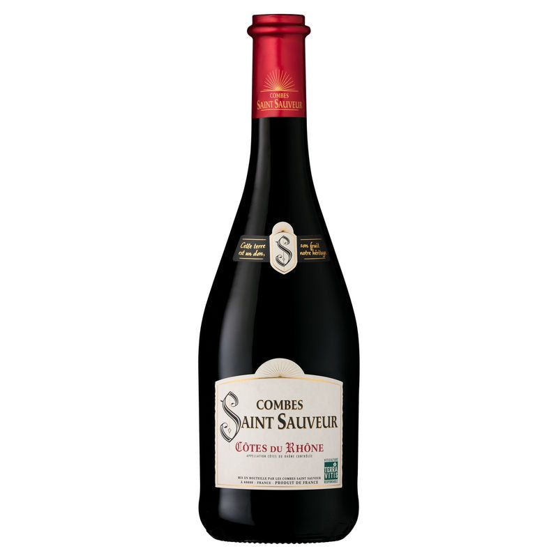 Les Combes De Saint-Sauveur Red Wine-Syrah Cotes Du Rhone Red Wine 2022 - 750Ml
