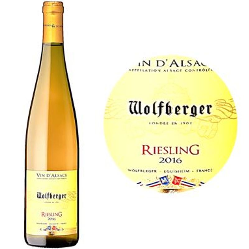 Wolfberger White Wine-Riesling 2021 - 750Ml