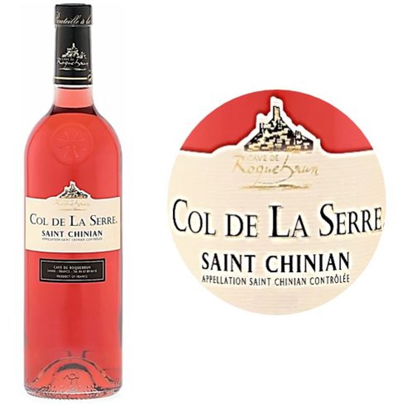 Cave De Roquebrun Red Wine-Saint Chinian 2022Col De La Serre -750Ml