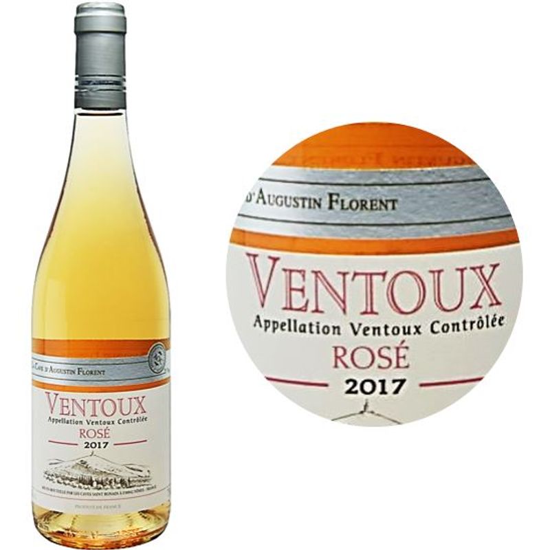 Slection A. Florent Rose Wine-Cinsault Ventoux Rose Wine 2023 - 750Ml