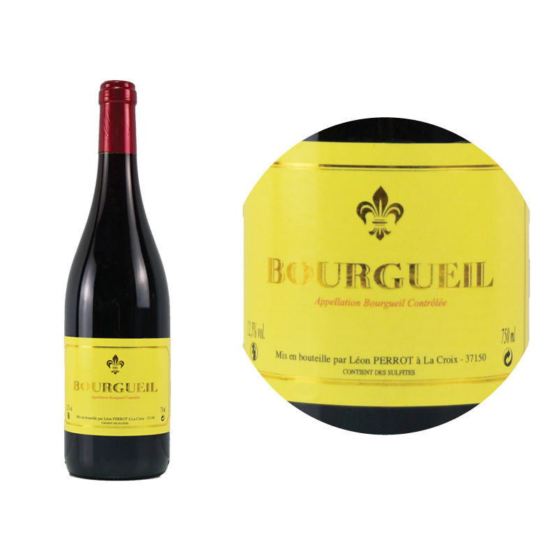 Lon Perrot Red Wine-Cabernet Franc Red Wine Bourgueil 2019 - 750Ml