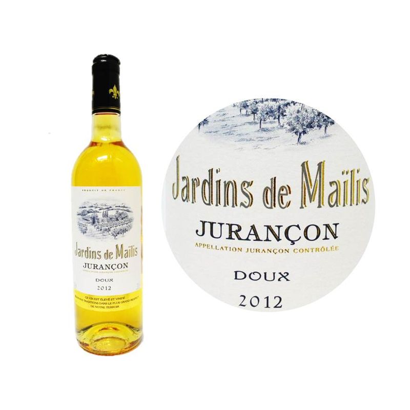 Ardillon White Wine-Gros Manseng, Petit Manseng White Wine Jurancon 2019 - 750 ml