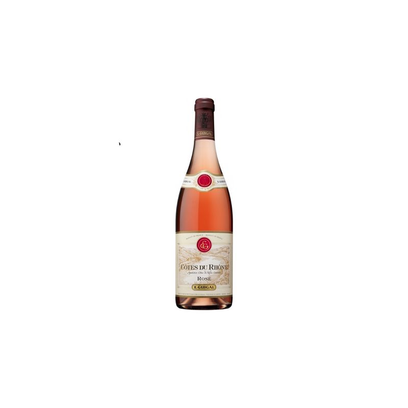E. Guigual Rose Wine-Cotes Du Rhone Rose Wine 2023 - 750 Ml