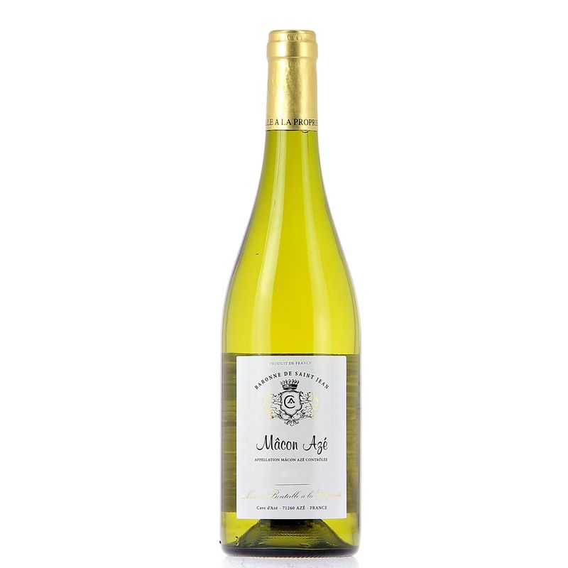 Dom. De Saint Jean White Wine-Chardonnay Macon Aze Aoc White Wine 2022 - 750 ml