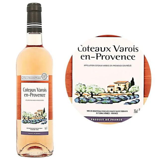 Selection A. Florent Gamay Coteaux Varois Rose Wine  - 75Cl