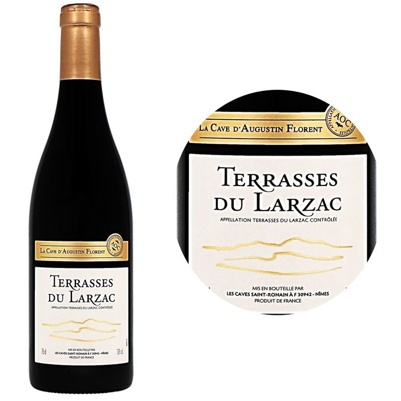 Slection A. Florent Red Wine-Carignan, Grenache, Red Wine Terrasses Du Larzac 2018 - 750 Ml