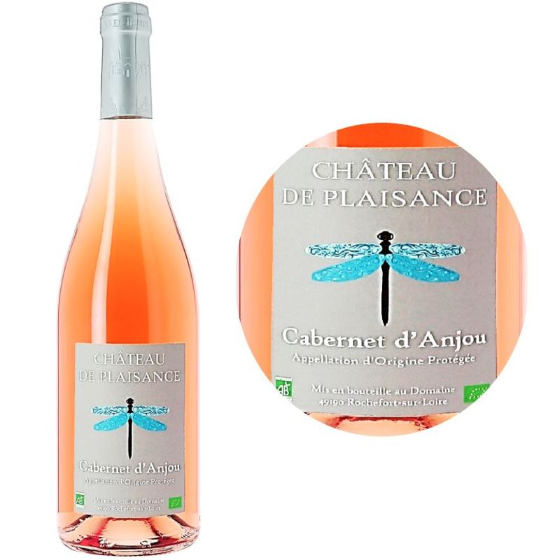 Chteau De Plaisance Rose Wine-Organic Grenache, Cinsault Rose Wine Pgi Pays Doc 2020 - 750 Ml