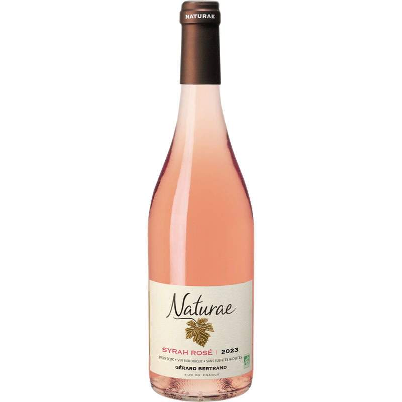 Naturea Rose Wine-Syrah Organic Igp Pays Doc Rose Wine 2020-2023 - 750 Ml