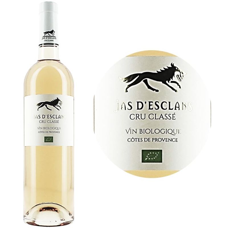 Domaine Du Jas Desclans Rose Wine-Organic Grenache, Mourvedre, Rose Wine Cote De Provence Cruclass&Eacu- 750 Ml